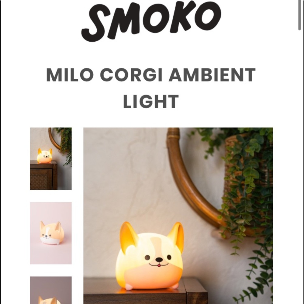 Smoko ambient corgi light